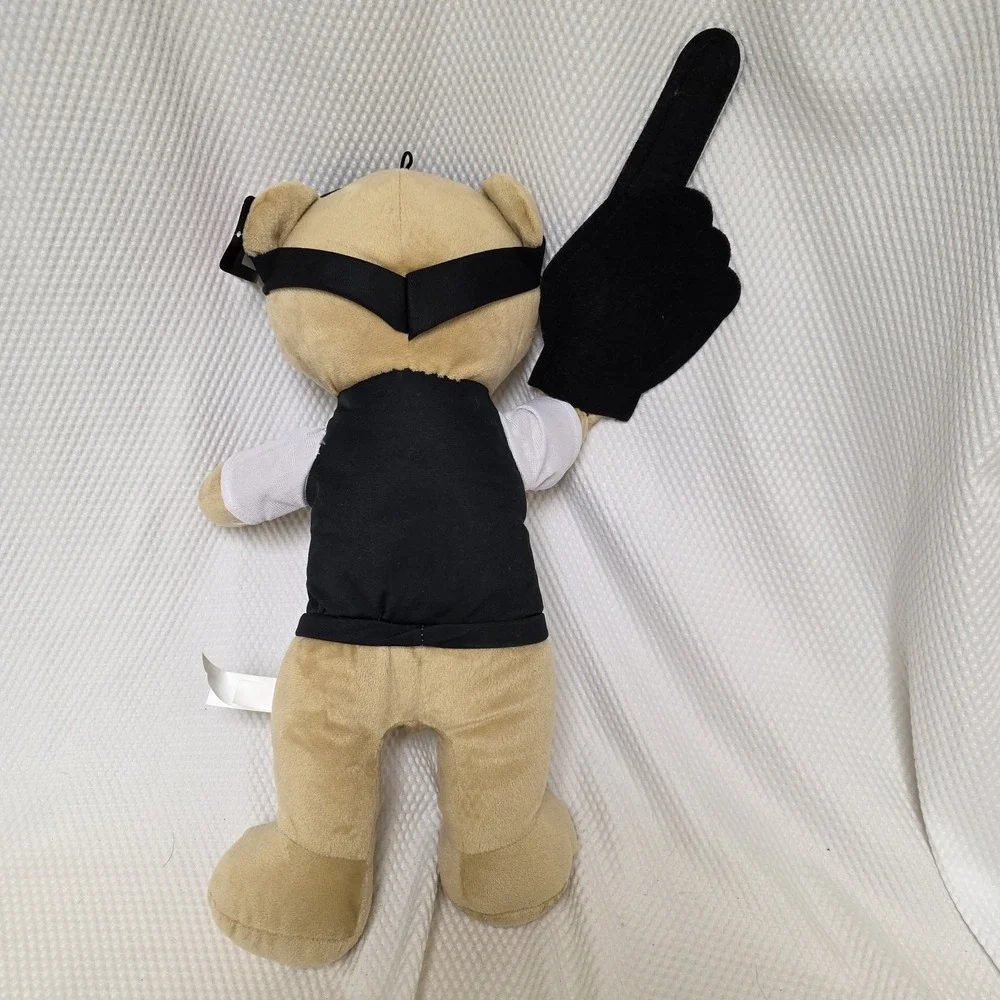 2021 Brooklyn NY Nets NBA Bear Stuffed Animal Plush 14 #1 Basketball Foam Finger